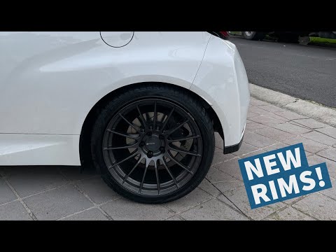 GR YARIS GETS NEW WHEELS AND THEY ARE...