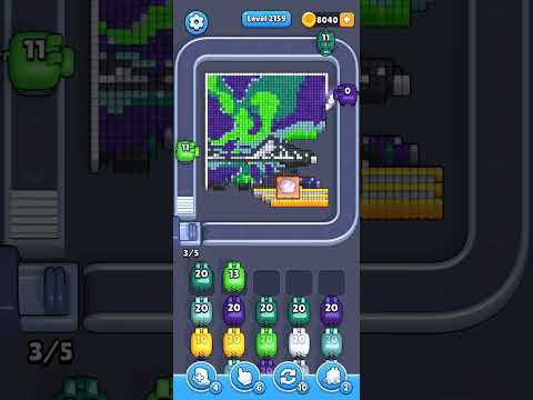 Pixel Flow Level 2159 Walkthrough