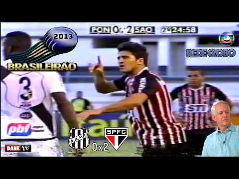 Brasileirão 2013 - Ponte Preta 0x2 São Paulo