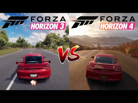 Forza Horizon 3 vs. Forza Horizon 4 – Side by Side Comparison