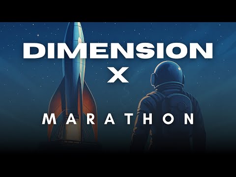 Dimension X Radio Show Marathon (Remastered Audio) | Old Time Sci-Fi for Sleep or Relaxation