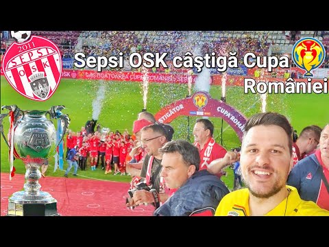 Finala Cupei Romaniei 2022 - Sepsi OSK echipa susținută de guvernul din Ungaria câștigă trofeul
