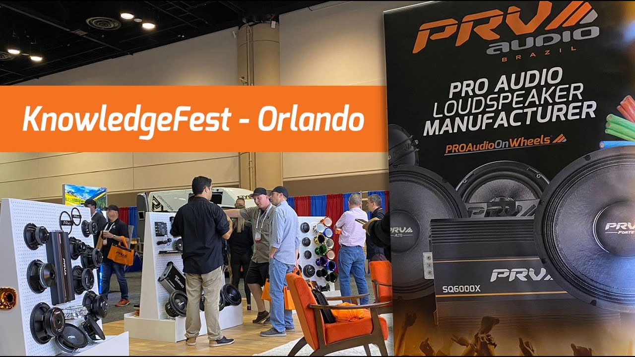 PRV Audio at the MEA KnowledgeFest 2022 - Orlando, FL