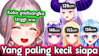 Noel Ngakak Liat Laplus Paling KECIL, Kobo Gadisangka TINGGI ww..【Hololive】