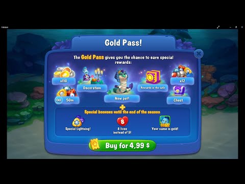 Fishdom - Event - Gold Pass - Festival of Horror!