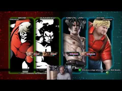 King Jae (Gan/Bob) vs Real Menace TTT2 Online [ 50FPS Smooth ]