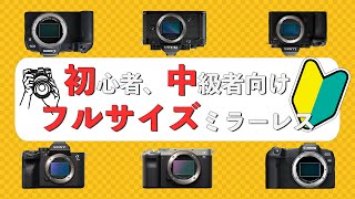 【2024年最新版】おすすめフルサイズミラーレス一眼カメラ 買う前に見ないと損するかも？