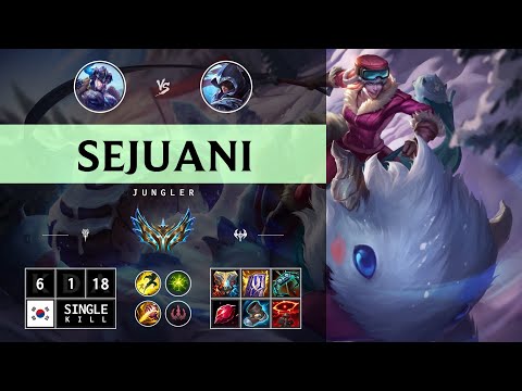 Sejuani Jungle vs Talon - KR Challenger Patch 14.13