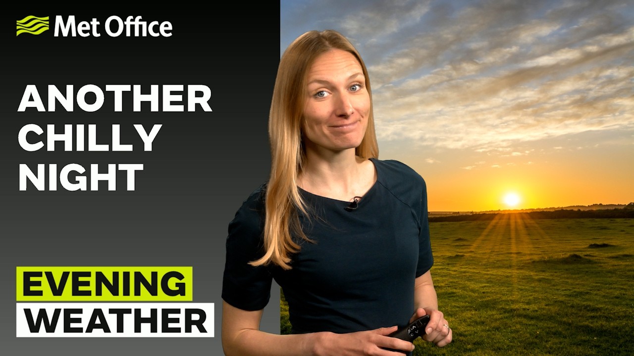 13/04/2026 - Showers fading - Evening Weather Forecast UK – Met Office Weather