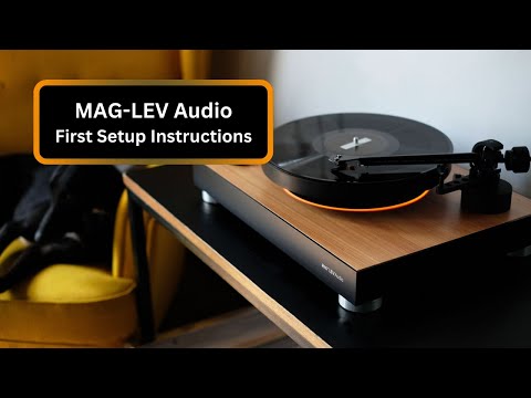 First Setup Instructions MAG-LEV Audio ML1 Levitating turntable #levitating #music #vinyl