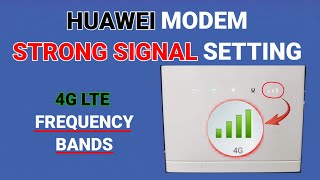 Huawei Modem B315s-936 LTE Setting