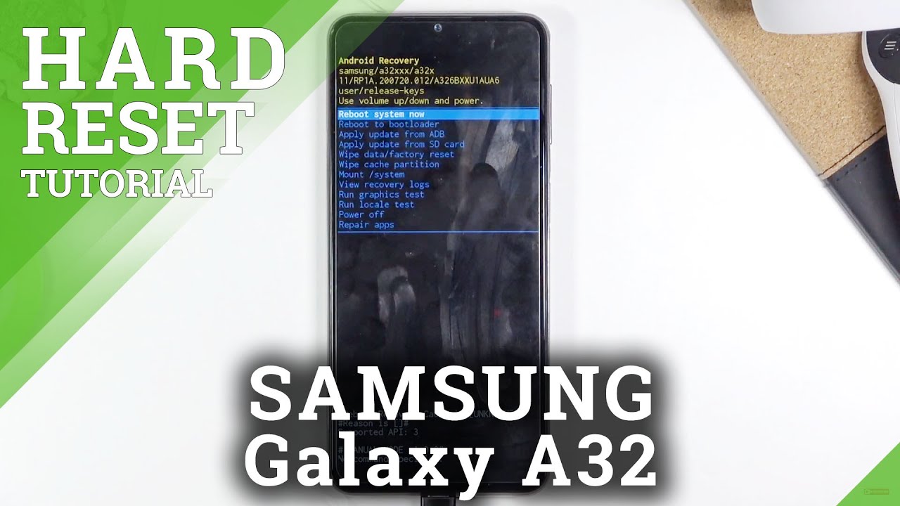 Hard Reset SAMSUNG Galaxy A32 – Bypass Screen Lock / Wipe Data