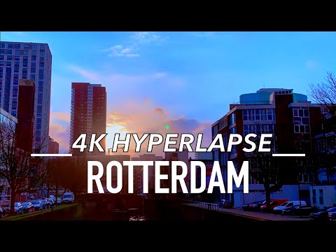 ROTTERDAM HYPERLAPSE [4K] Nederland Netherlands Holland