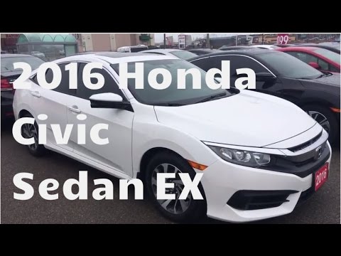 2016 Honda Civic Sedan EX | WHITBY OSHAWA HONDA | Stock #: U4334