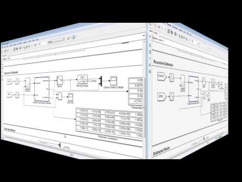 Online Parameter Estimation with Simulink