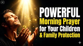 POWERFUL Morning Prayer for Your Children & Family Protection
