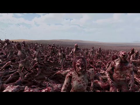 5 Archer FullAuto vs. 1.5 Million Zombies - Ultimate Epic Battle Simulator 2
