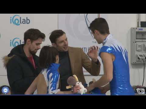 Camp. Ita. 2020: Alyssa Chiara MONTAN - Manuel PIAZZA - Junior Pairs - Free Skating