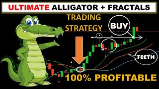 FRACTALS + ALLIGATOR TRADING STRATEGY - 100% WIN RATE ULTIMATE TRADING STRATEGY