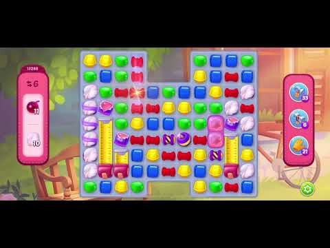 Homescapes level 13288 - no booster gameplay