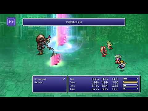 FF6 Pixel Remaster - Master Gambler Trophy Tips