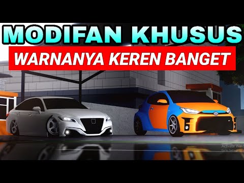 MODIFAN KHUSUS BERBEDA DENGAN BIASANYA WARNANYA GOKIL! | Car Driving Indonesia
