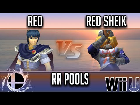 Smash'N'Splash 4  RR POOLS -  Red (Marth) vs  Red Sheik (Sheik)