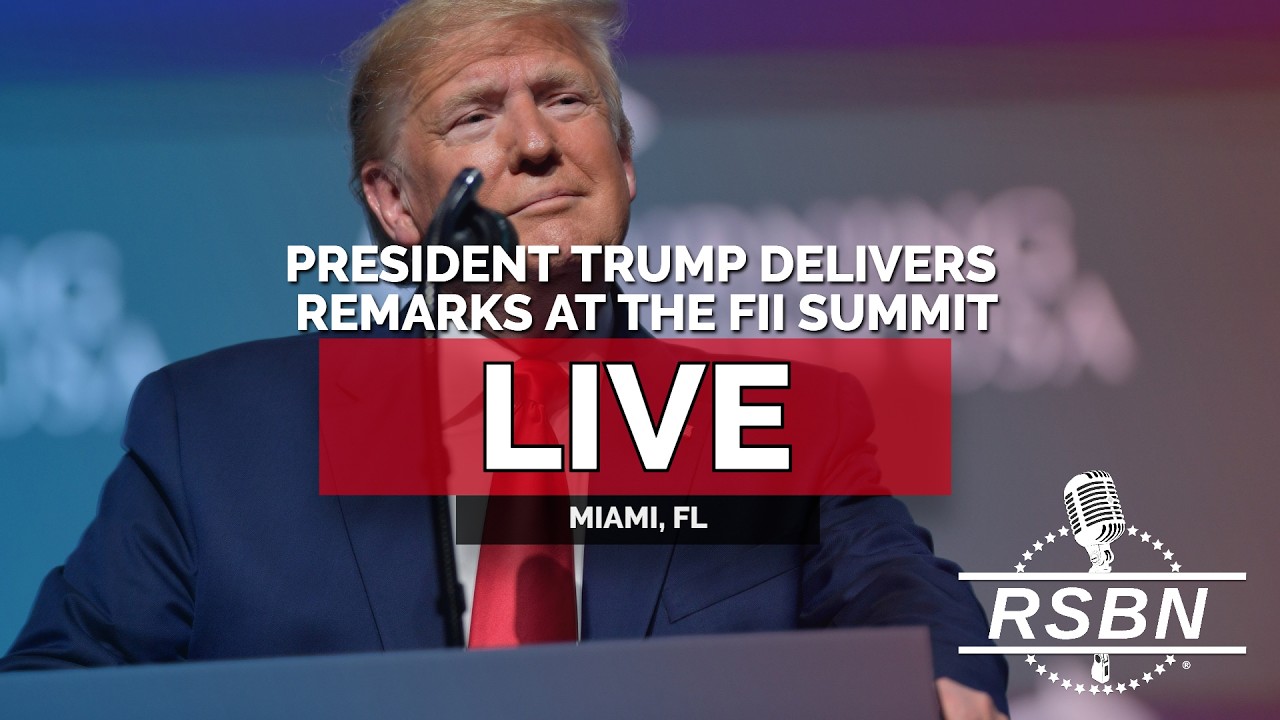 LIVE: President Trump Delivers Remarks at the FII Summit in Miami, FL - 03/27/26