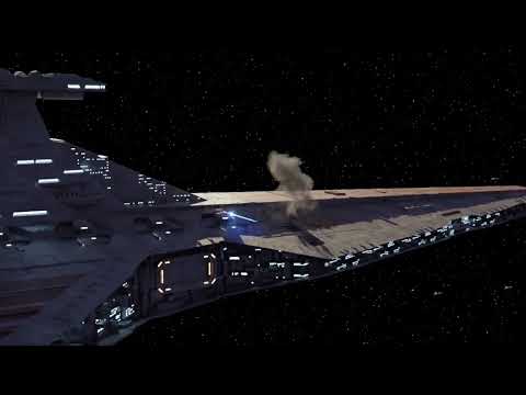 Star Wars Venator vs Covenant cruiser