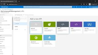 Azure API Management - Create Your First API