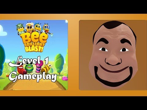 Bee Brilliant Blast 🐝 🌻 🌼 💐 🌸 Level 1 - Bee Brilliant Blast 👑 no Buster Gameplay #1 ✅