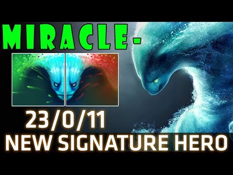 New Signature Hero of Miracle- Dota 2 7.07c  - Morphling GOD with 23 Kills 0 Deaths