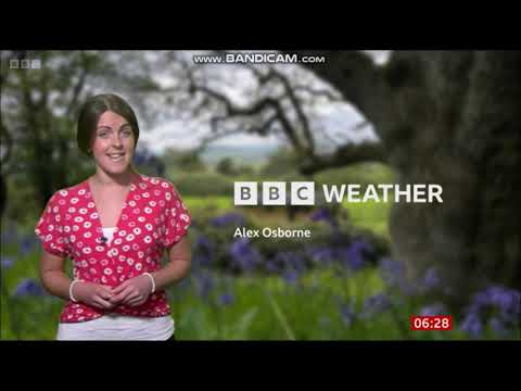 (HD) Alex Osbourne BBC ONE Points West weather May 9th 2023 - 60 fps
