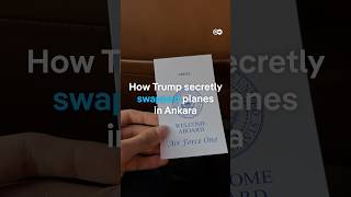 How Trump secretly swapped planes in Ankara | DW News