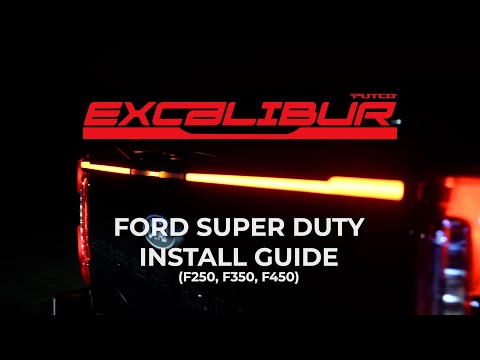 Putco Excalibur SUPER DUTY INSTALL GUIDE (F250, F350, F450)