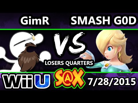 S@X 108 - VGBC | GimR (G&W) Vs. VGz| Smash God (Rosalina) SSB4 LQ - Smash wii U - Smash 4
