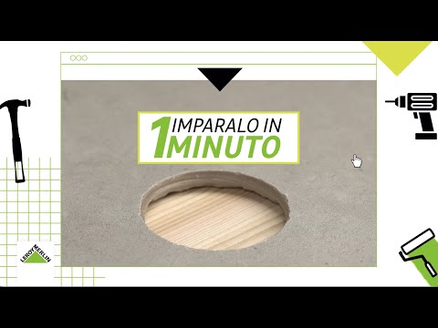 Imparalo in 1 minuto: come forare gres porcellanato | Leroy Merlin