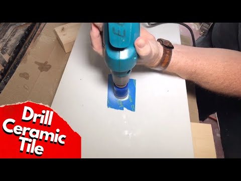 How to Drill a Hole in Porcelain or Ceramic Tile