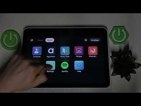 FACEBOOK Portal Plus - How to Turn On High Contrast Text | Accessibility Features