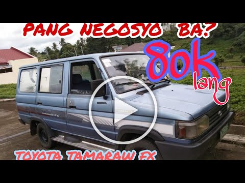 Thumbnail for tamaraw fx 1997 model good for business. by Toyota FX-1