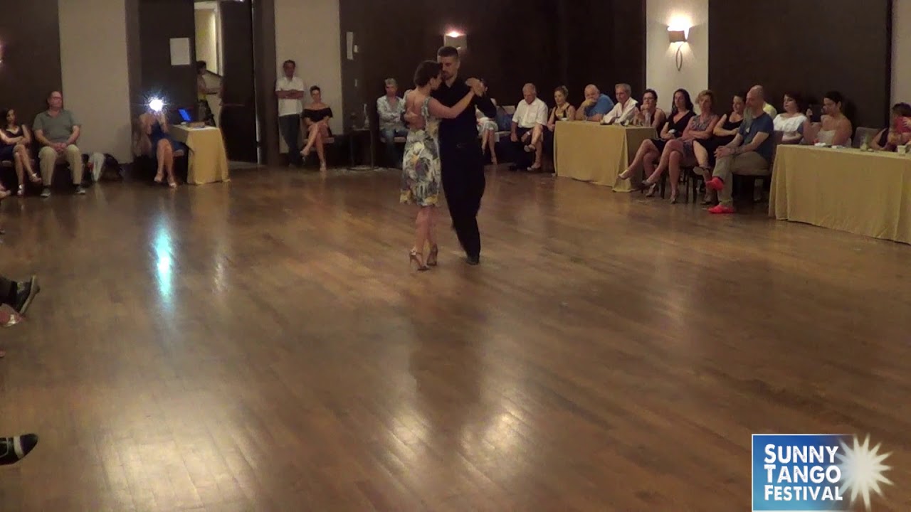 Ilektra Karfopoulou & Andreas Spiliopoulos 1/2, Sunny Tango Festival 2018, Crete, Greece
