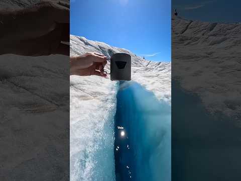 The Enchanting Waters of Alaskan Glaciers🏔️ #nature #water