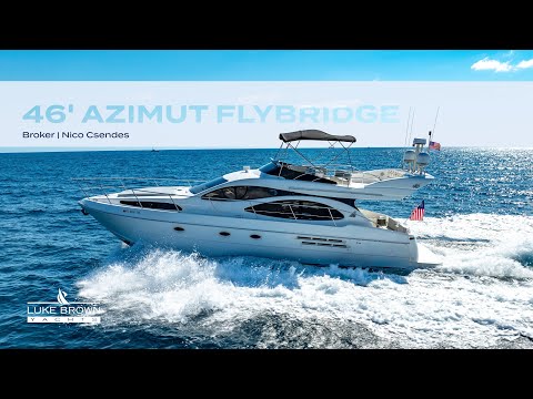 2001 Azimut 46 Video