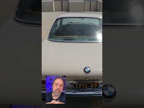 Thumbnail for 1971 BMW 2800CS a quick history #shorts