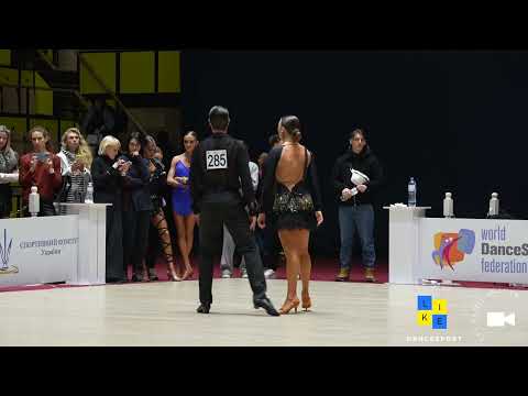WDSF | Ukrainian Championship 2022 Latin | Amateur | Віталій Бесараб & Валерія Дібрівна | Pasodoble