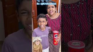Download lagu Mama & kakak Kompak rebut jajan adek 😳tapi endingnya kena gigit😬KrishnaAvyu #remix #funny #dubbing mp3