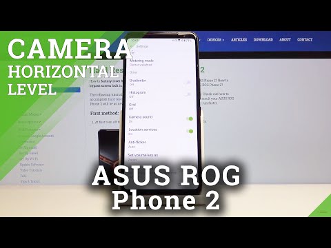 How to Enable Camera Leveler in Asus Rog Phone 2