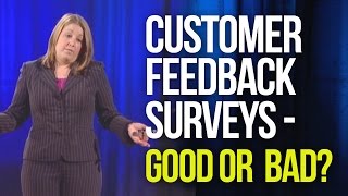 Customer Feedback Survey - Good Customer Service or Not?