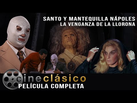 Santo y Mantequilla Nápoles En La Venganza De La Llorona | Película Clásica Mexicana | Cine Clásico