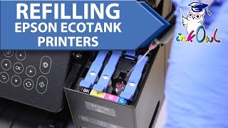 How to Refill EPSON EcoTank Printers